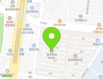 7 Guam-ro 16-gil, Buk-gu, Daegu, Republic of Korea Map