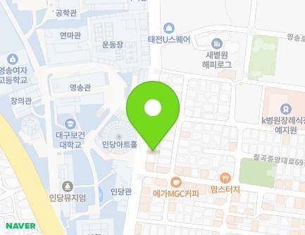 22 Yeongsong-ro, Buk-gu, Daegu, Republic of Korea Map