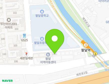 41-17 Maecheon-ro 2-gil, Buk-gu, Daegu, Republic of Korea Map