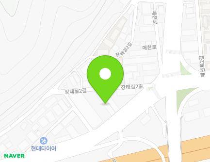 587 Sasu-ro, Buk-gu, Daegu, Republic of Korea Map