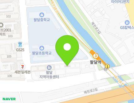 41-13 Maecheon-ro 2-gil, Buk-gu, Daegu, Republic of Korea Map