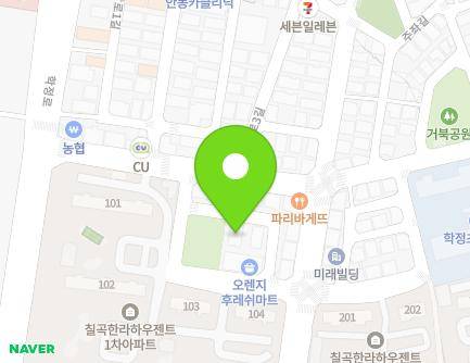 14-1 Hangnam-ro, Buk-gu, Daegu, Republic of Korea Map