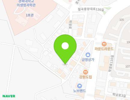 12-7 Hakjeong-ro 109-gil, Buk-gu, Daegu, Republic of Korea Map