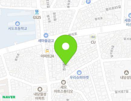 47-48 Dalgubeol-daero 377-gil, Seo-gu, Daegu, Republic of Korea Map