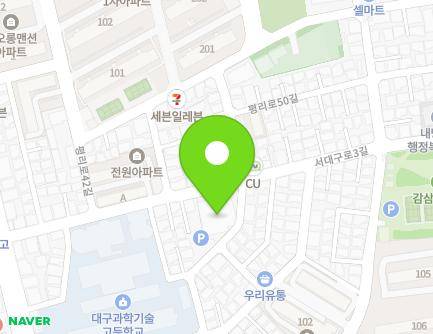 69 Seodaegu-ro 3-gil, Seo-gu, Daegu, Republic of Korea Map