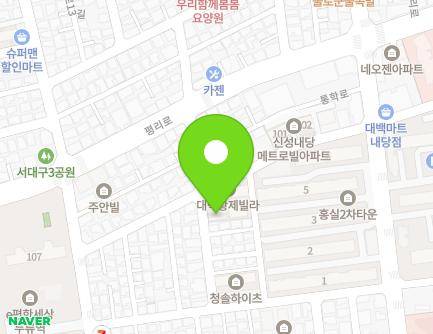9 Pyeongni-ro 72-gil, Seo-gu, Daegu, Republic of Korea Map