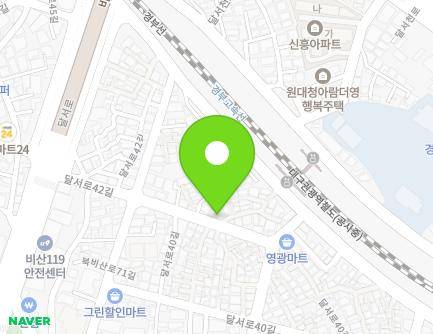 15-1 Dalseo-ro 42-gil, Seo-gu, Daegu, Republic of Korea Map
