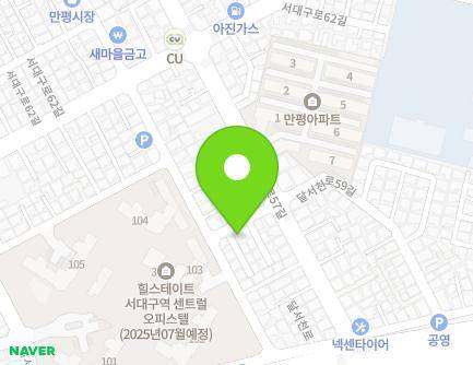 48 Seodaegu-ro 64-gil, Seo-gu, Daegu, Republic of Korea Map