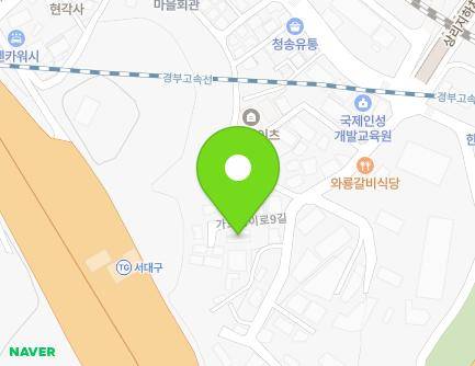 16-9 Gareubaengi-ro 9-gil, Seo-gu, Daegu, Republic of Korea Map