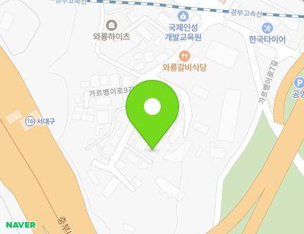 23-5 Gareubaengi-ro 9-gil, Seo-gu, Daegu, Republic of Korea Map