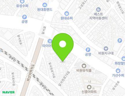 362-15 Dalseocheon-ro, Seo-gu, Daegu, Republic of Korea Map