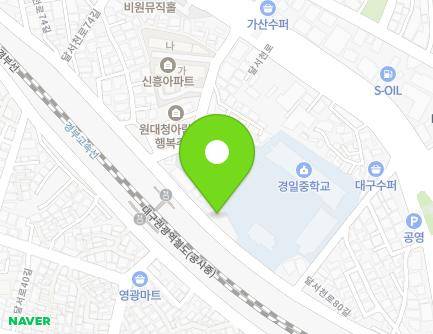 15-15 Dalseocheon-ro 76-gil, Seo-gu, Daegu, Republic of Korea Map