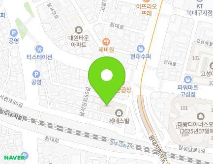 21-8 Wondae-ro, Seo-gu, Daegu, Republic of Korea Map