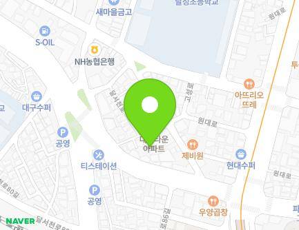 7-2 Dalseocheon-ro 87-gil, Seo-gu, Daegu, Republic of Korea Map