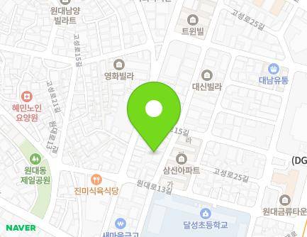 15-2 Goseong-ro 23-gil, Seo-gu, Daegu, Republic of Korea Map