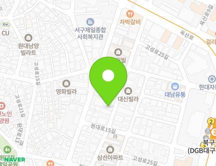 23-1 Goseong-ro 23-gil, Seo-gu, Daegu, Republic of Korea Map