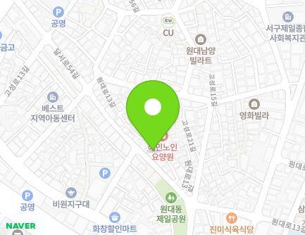 44 Wondae-ro 13-gil, Seo-gu, Daegu, Republic of Korea Map