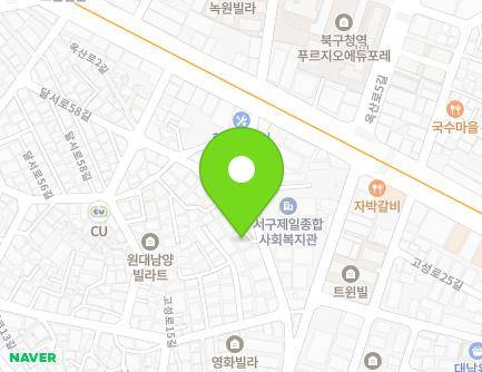 12-3 Oksan-ro 6-gil, Seo-gu, Daegu, Republic of Korea Map