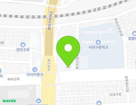 205 Bukbisan-ro, Seo-gu, Daegu, Republic of Korea Map