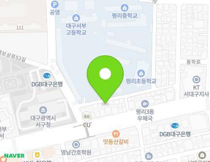 6-14 Gukchaebosang-ro 53-gil, Seo-gu, Daegu, Republic of Korea Map