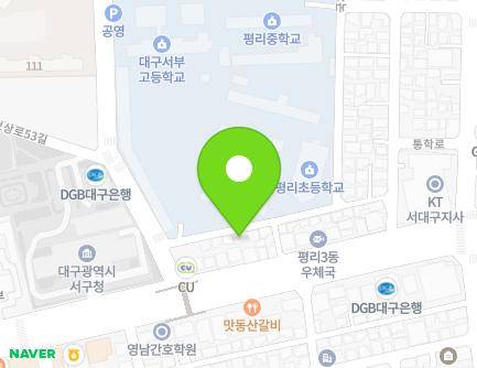 6-16 Gukchaebosang-ro 53-gil, Seo-gu, Daegu, Republic of Korea Map