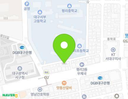 6-18 Gukchaebosang-ro 53-gil, Seo-gu, Daegu, Republic of Korea Map