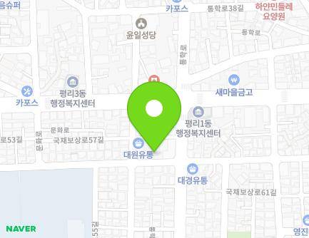 59-1 Seodaegu-ro 38-gil, Seo-gu, Daegu, Republic of Korea Map