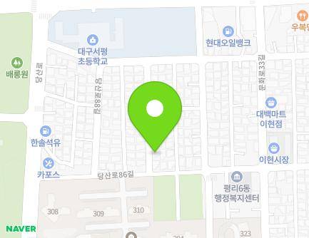 36-1 Dangsan-ro 86-gil, Seo-gu, Daegu, Republic of Korea Map