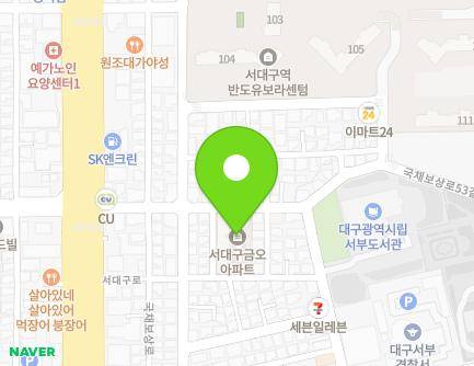 14 Seodaegu-ro 32-gil, Seo-gu, Daegu, Republic of Korea Map