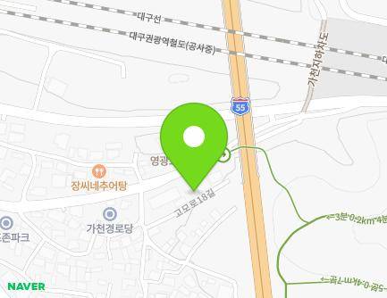 38-7 Gomo-ro 18-gil, Suseong-gu, Daegu, Republic of Korea Map