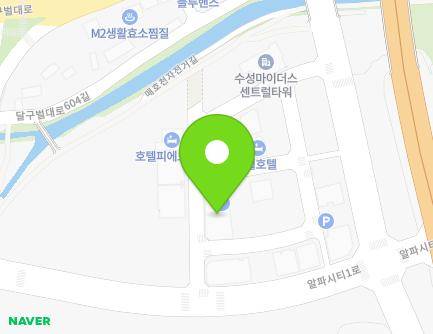 27-3 Alphacity 1-ro 4-gil, Suseong-gu, Daegu, Republic of Korea Map
