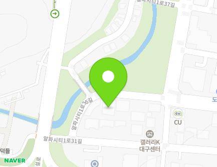 13 Alphacity 1-ro 35-gil, Suseong-gu, Daegu, Republic of Korea Map