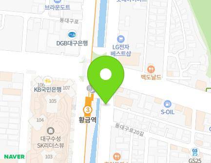 100 Dongdaegu-ro, Suseong-gu, Daegu, Republic of Korea Map