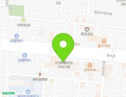 108 Cheongsu-ro, Suseong-gu, Daegu, Republic of Korea Map
