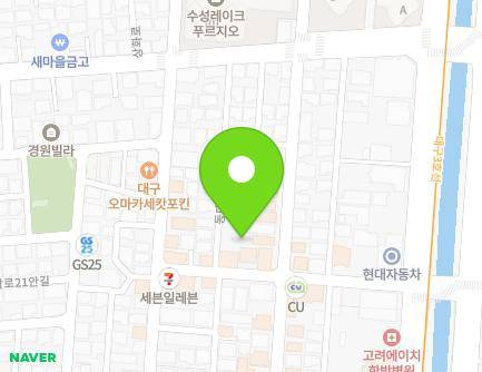 34-6 Dongdaegu-ro 7-gil, Suseong-gu, Daegu, Republic of Korea Map