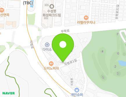 3 Jibeom-ro 1-gil, Suseong-gu, Daegu, Republic of Korea Map