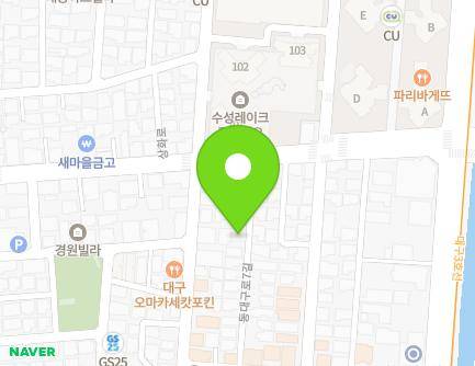 34-23 Dongdaegu-ro 7-gil, Suseong-gu, Daegu, Republic of Korea Map