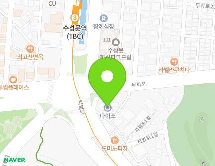 142 Muhak-ro, Suseong-gu, Daegu, Republic of Korea Map