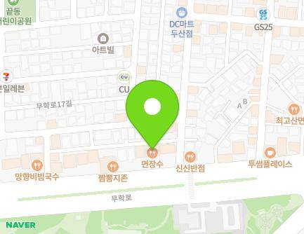 105 Muhak-ro, Suseong-gu, Daegu, Republic of Korea Map