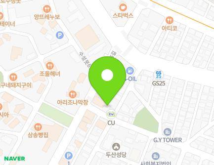 134 Jisan-ro 3-gil, Suseong-gu, Daegu, Republic of Korea Map