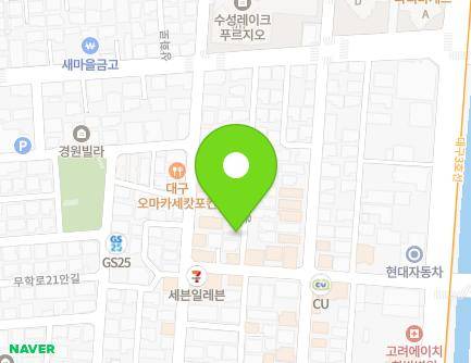 34-5 Dongdaegu-ro 7-gil, Suseong-gu, Daegu, Republic of Korea Map