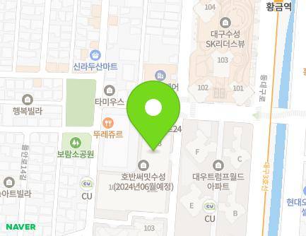 71 Cheongsu-ro 24-gil, Suseong-gu, Daegu, Republic of Korea Map
