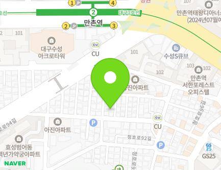 33-1 Cheongho-ro 94-gil, Suseong-gu, Daegu, Republic of Korea Map