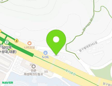 2693 Dalgubeol-daero, Suseong-gu, Daegu, Republic of Korea Map