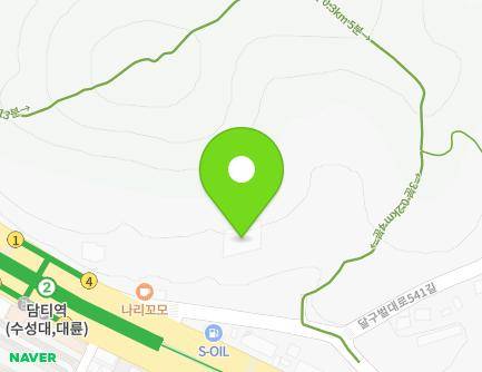 2687 Dalgubeol-daero, Suseong-gu, Daegu, Republic of Korea Map