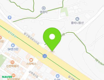2641 Dalgubeol-daero, Suseong-gu, Daegu, Republic of Korea Map