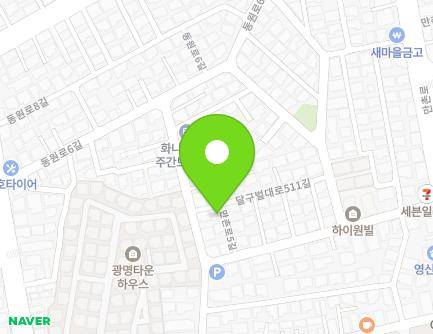 40-3 Manchon-ro 5-gil, Suseong-gu, Daegu, Republic of Korea Map
