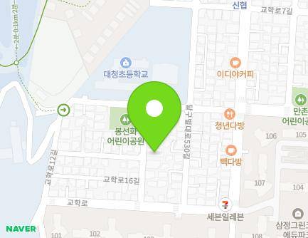 14 Gyohak-ro 16-gil, Suseong-gu, Daegu, Republic of Korea Map