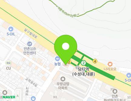 2670 Dalgubeol-daero, Suseong-gu, Daegu, Republic of Korea Map