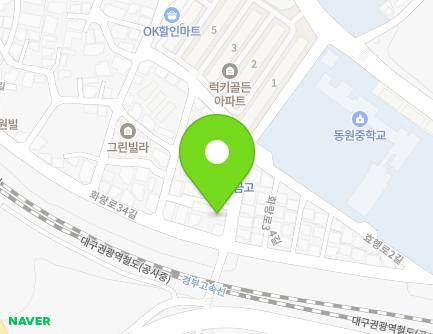 91-1 Hwarang-ro 34-gil, Suseong-gu, Daegu, Republic of Korea Map